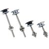 32mm Universal Anti-theft Car Engine Bonnet Push Button Hood Quick Pin Lock