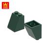 53Pcs/lot 3678 Roof Tile 2X2X2 Dots 65degree Block Moc Hue Accessories Compatible featuring Brick DIY Children's Plaything Assembly