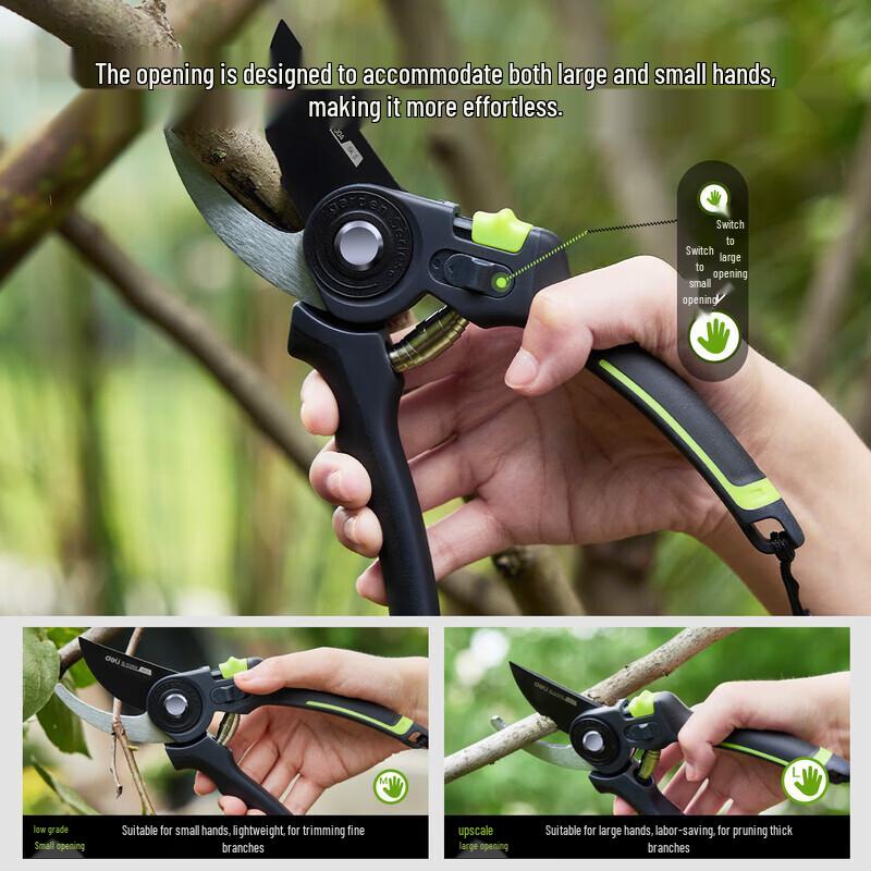 Deli 8.5-inch Garden Pruning Shears