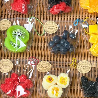 Jouet de Simulation Anti-Stress Collant Tpr Mini Sac de Fruits Anti-Stress Squishy Jouet Fidget Mini Soulagement Jouet à Presser Cadeaux Pour Enfants