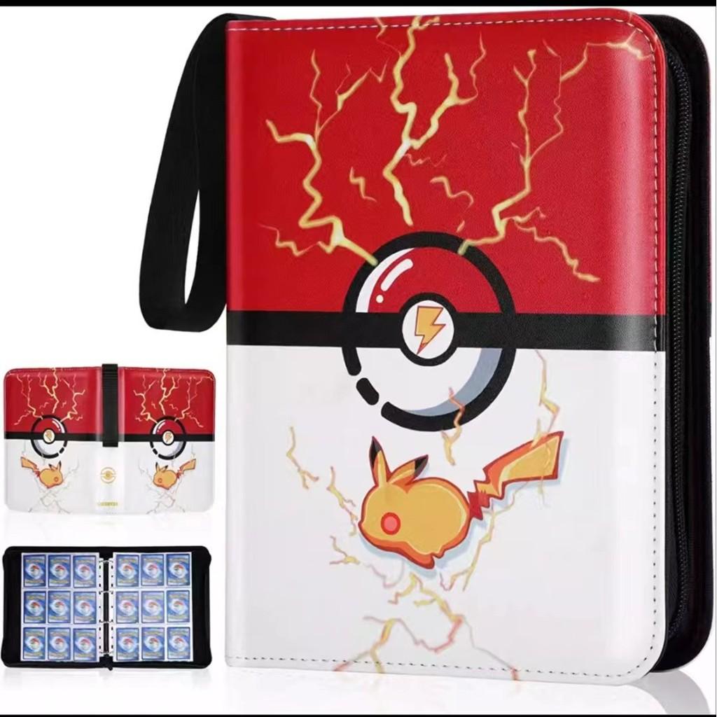 52 Style 400pcs Card Album 2x2 Loose-leaf Large Capacity Leather Anime Zipper Card Collection Photo Album