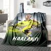 Haaland Blanket Ultra-Soft Perfect for Office Seaside Picnics Four Seasons Multipurpose Stylish Decor Ideal Gift for Friends Family Couples Picnic