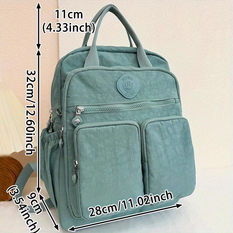 Large Capacity Backpack for Women Multi-pockets Nylon Women's Bag Causal Waterproof School Bags Laptop Backpack Stylish Backpack