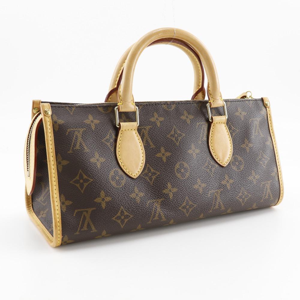 LOUIS VUITTON Popan cool Handbag M40009 Brown Monogram canvas Women Used