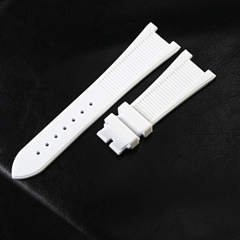 High Quality Silicone Rubber Watchband For Patek Philippe Nautilus Series 5711 5712 5980 Waterproof Watch Strap Bracelet Male