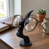 Curved Design Side-Face Shaped Eyeglass Holder Creative Artistic Desk Decor  Art Storage