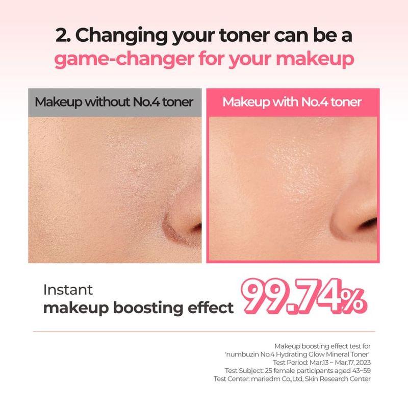 numbuzin - No.4 Hydrating Glow Mineral Toner Bundle Set