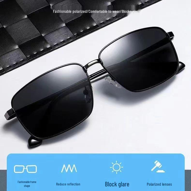 Men's Polarized Anti-UV Driving & Fishing Sunglasses