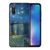 Kočka Van Gogh Hvězdná noc Olejomalba Měkké pouzdro Pro Xiaomi Mi 9 9se 8 10 10T A2 Lite 10S 9T CC9 Note 10 Pro 9Lite Kryt Fundas