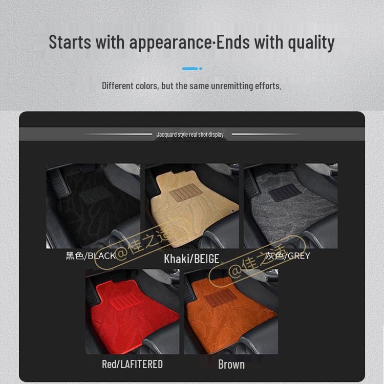 Velours Vloermatten voor Nieuwe & Oude BMW Modellen - Bestuurderskant, Beijing