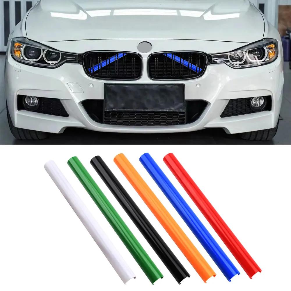 M Sport Style Front Grille Trim Strips Case Frame Stickers Fit For Bmw F20 F21 F22 F23 F30 F31 F32 F33 F44 F45 F46 G11 G12 G20 G21