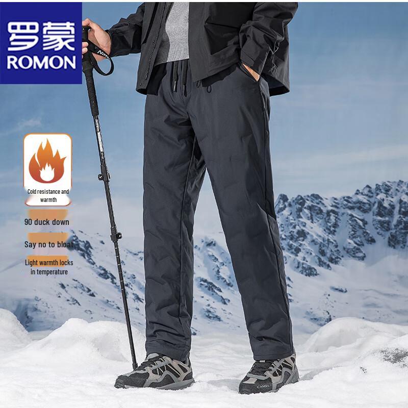 

ROMON Men s Duck Down Thermal Casual Pants L