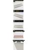 Matte Stainless Steel Window Center Pillar Trim for 2010-2017 Tiguan