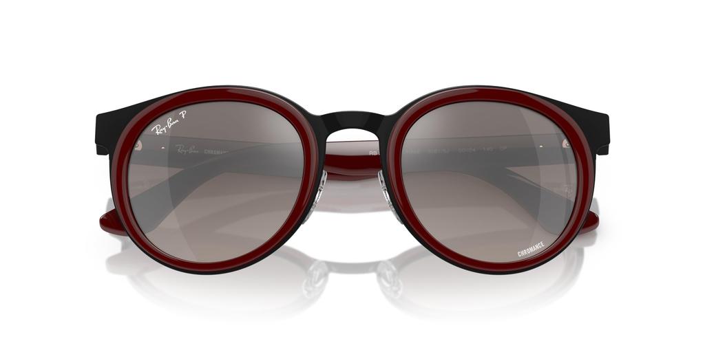 Sunglasses RB3710 BONNIE RED ON BLACK MIR GRAY GRADIENT POLAR Lens 50 [Ray-Ban] Frame/GREY