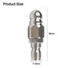 5000PSI Nozzle Drain Cleaning Kit Sewer Jetting Nozzle Easy Compatibility