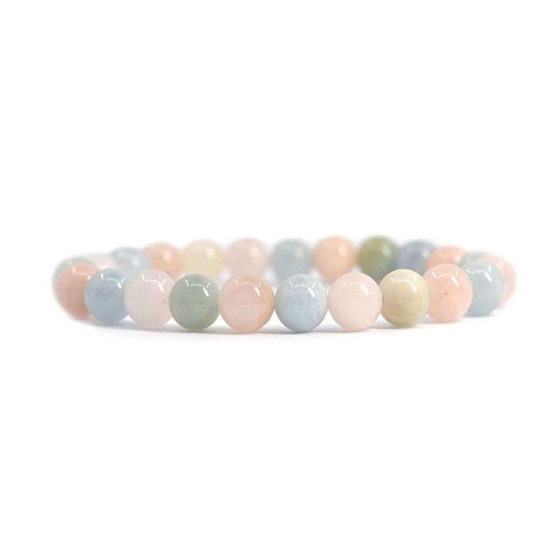 Natural Stone Bracelets Natural Healing Energy Tiger Eye Bracelet Polished 8 MM Crazy Stone Beads Bangle Elastic Pulsera