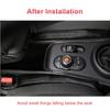 AKM1 Carbon Fiber Leakproof Protective Seat Gap Car Cover Pad for Ford Fiesta EcoSport ESCORT focus 1 focus 3 focus 2 Accessories