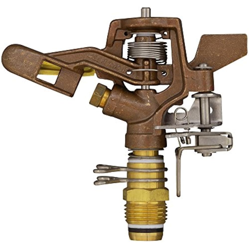 Takagi (takagi) sprinkler metal pulse sprinkler (1/2 part & full) sprinkler range: 20-24m round, ...