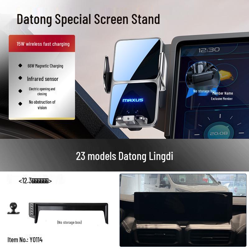 

V90 V1 Lingdi Car Phone Holder: Screen Navigation Mount & Interior Decor