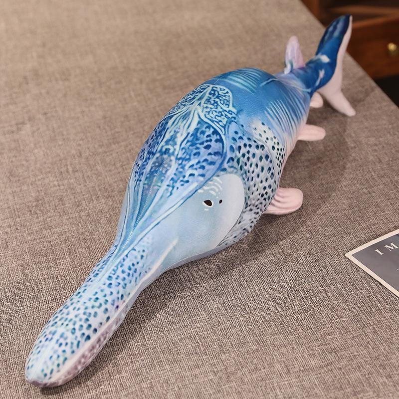 Shark Plush Toy Great White Shark Doll Cushion Aquarium Whale Deer Figure 60cm 0.13KG