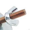 10x Nuts and Screws To Make Bird Perches Fixing Screw Kits Birdcage Accessories Metal Hardware for