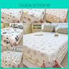 Dinosaur Flower Dog Bear Print Bedspread Set Cartoon Mattress Protective Cover