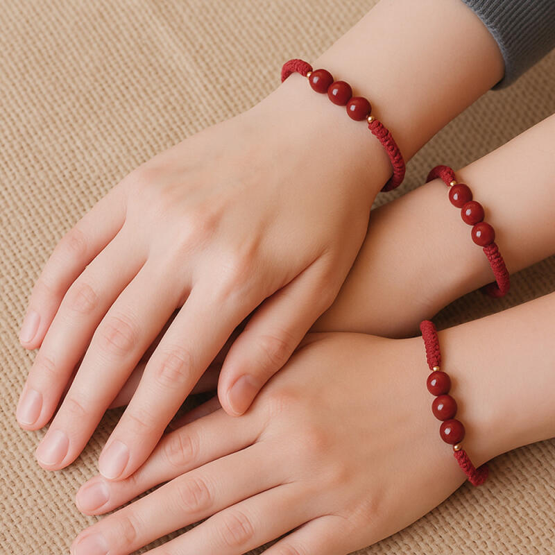 Samun Lucky Stone Bracelet Red Thread Wish Bracelet Couple Friendship Couple