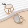 Fashion Scarf Ring Round Ring Sparkling Rhinestone Slide Decorative Holder for Women Neckerchiefs Silk Scarves Shawls Shirts