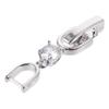 3 PCS White Gold Bracelet Extender Clasp Jewelry Extenders for Bracelets  Bracelet