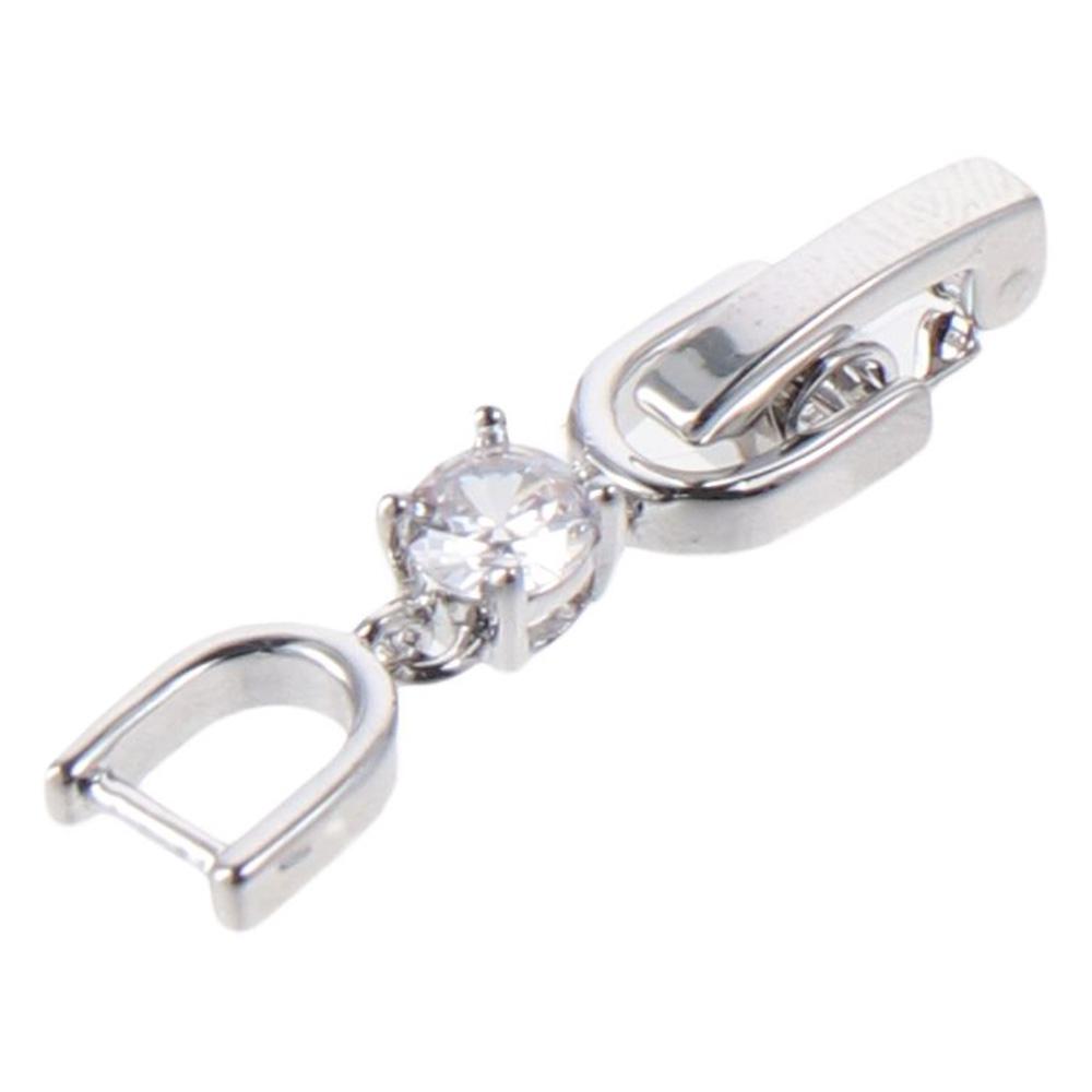3 PCS White Gold Bracelet Extender Clasp Jewelry Extenders for Bracelets  Bracelet