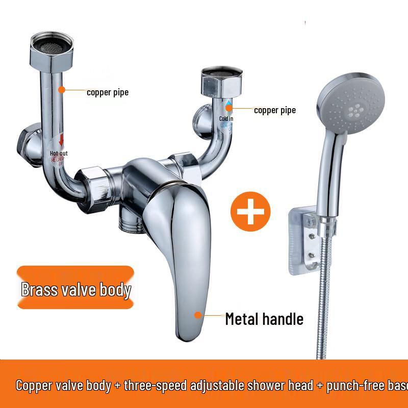 

TLXT Wall-Mounted Shower Mixing Valve with Hand Spray
