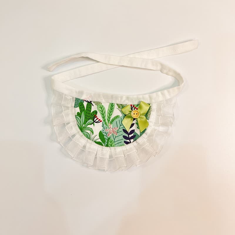 Dog Bib Pet Scarf Cat Collar Triangular Binder Kitty Scarf Cute Pet Saliva Towel