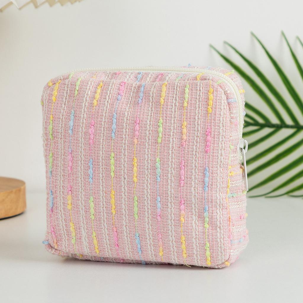 Multi Function Portable Sanitary Pad Storage Bag Tampon Pouch Napkin Cosmetic Bag Organizer Makeup Bag Girl Cute Coin Purse Bags