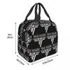 Van Halen 5150 Logo Insulated Lunch Bag for Women Office Cooler Thermal Food Box Tote Portable Lunch Boxes Container