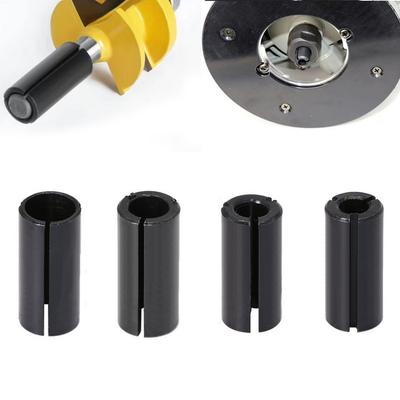 4pcs Router Bit Conversion Collet Chuck Driver Adapter For Lathe Milling Cutter Milling Cutter Conversion Chuck