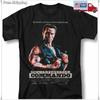 Comando Arnold Schwarzenegger Película de Acción de los 80, Camiseta Gráfica Retro Vtg Unisex