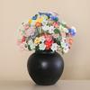Floare Ceramică Handmade Simulare Realistă Falsă Colorată Înflorită Decor Floare Artificială cu Tulpină Decorațiune Vază DIY