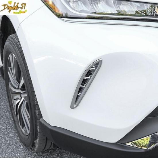 2X Chrome Car Front Air Vent Inlet Cover Trim For Toyota Venza