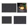 Customizable Size Balck Mat for Reptiles Habitats Terrarium Substrate Liner Reptiles Tanks Bedding Mat Liner