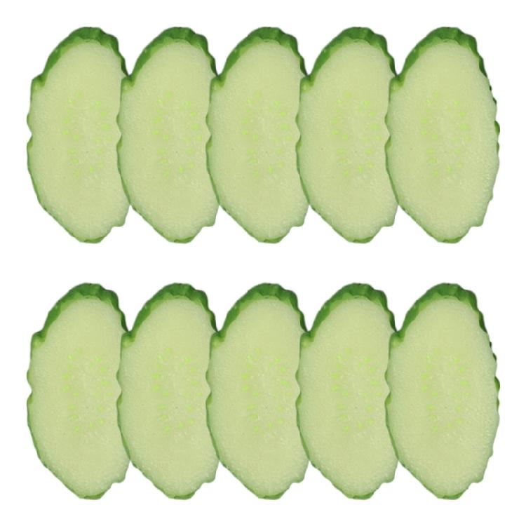 Simulation Cucumber Slices Food Model Kitchen Photography Restaurant Display 1