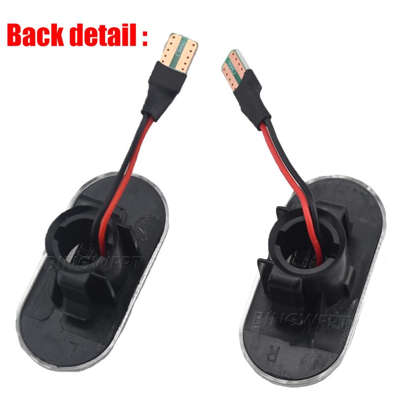 Turn Signal Light For Dacia Duster Dokker Lodgy Renault Megane 1 Clio1 2 KANGOO ESPACE Smart Fortwo 453 LED Dynamic Side Marker
