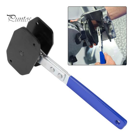 Brake Caliper Tool Universal Disc Brake Piston Caliper Compression Tool with 2 Brake Caliper Hooks Brake Caliper Press 360 Degree Ratchet Brake Tool