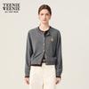 Teenie Weenie Women's Machine Washable Wool Faux Two-Piece Cardigan