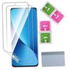 Hydrogel Film - AILIKA - Doogee 10 Energy - Transparent - Scratch-resistant - Pack of 2 with Accessories