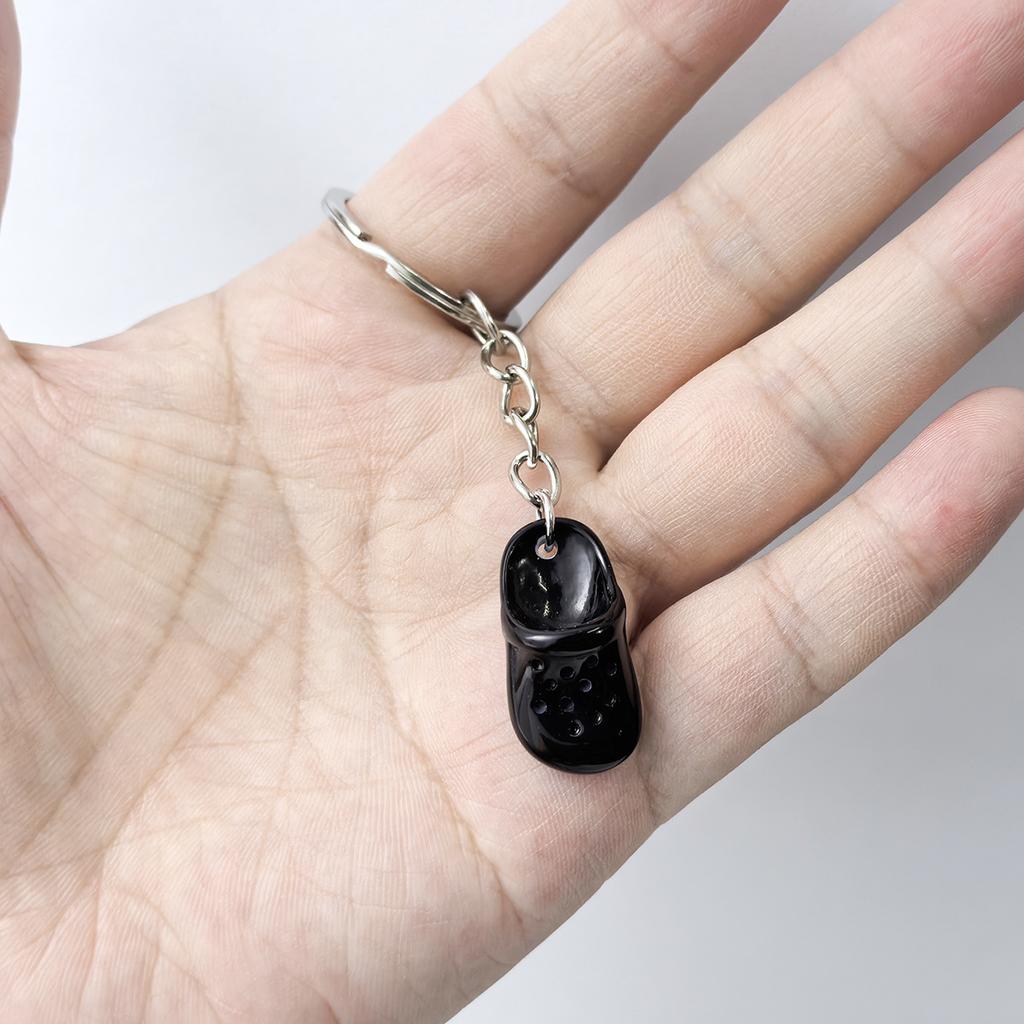 Lovely Slipper Keychain Personalized Bag Hanging Accessories Small Gift Couple Family Keychain Pendant