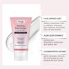 Hydrating Facial Cleanser Cream, Moisturizing Facial Cleanser, Gentle Skin Cleanser with Coconut-derived, Aloe Vera & Hyaluronic Acid