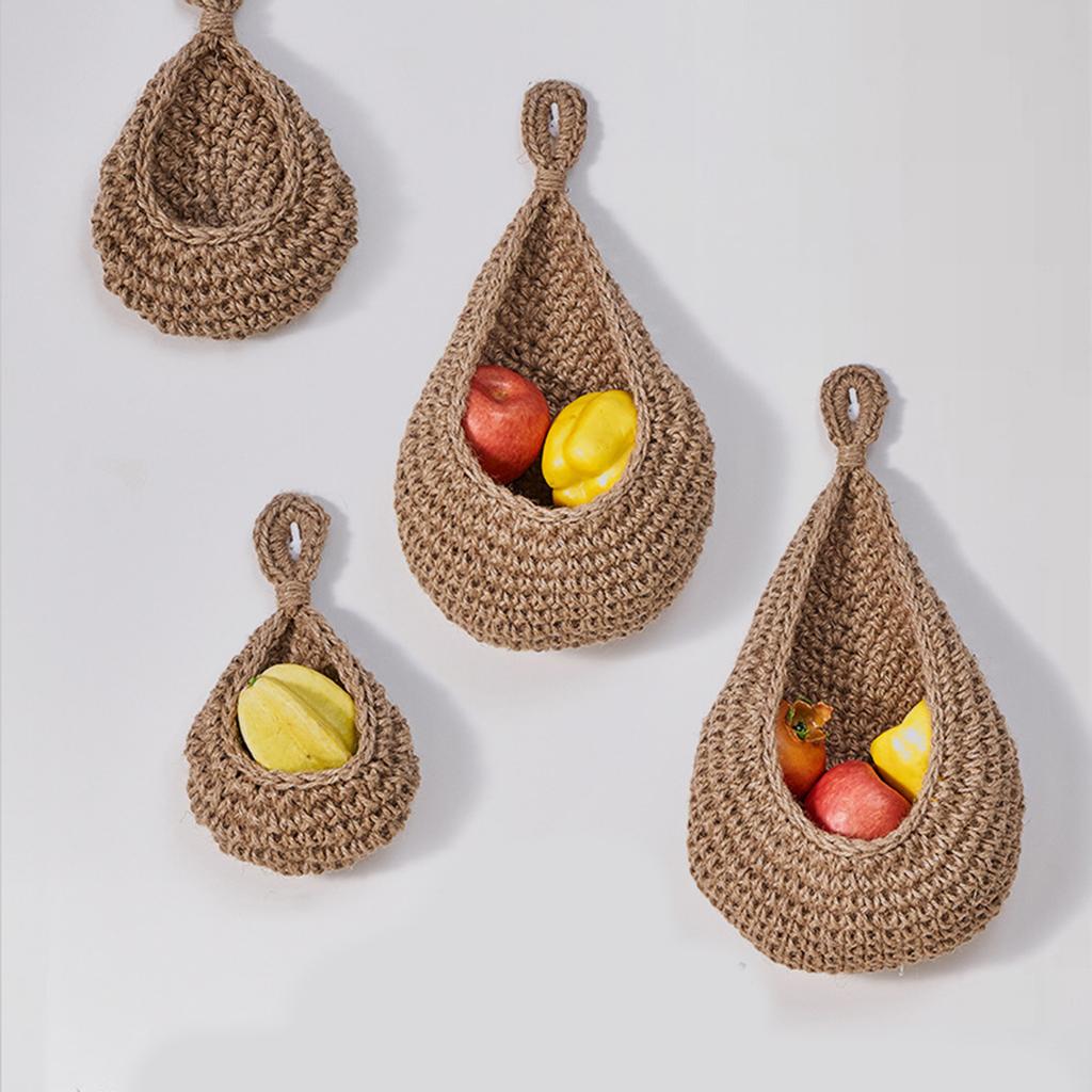 Modern Home Hanging Fruit Net Bag With Strong Load Capacity Designs for Small Apartments and Kitchen Organization