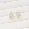 Women's Luxury Cubic Half Earrings