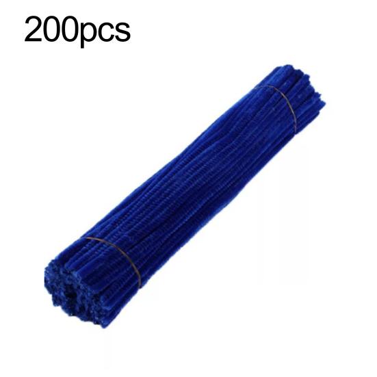 200-teiliges Pfeifenreiniger-Bastelset, kreative Eltern-Kind-Interaktion, praktische Fähigkeitsentwicklung, Chenille-Stiele, DIY-Zubehör