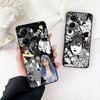 Tomie Wallpaper Junji Ito Anime Casing Cover for Apple iPhone 12 13 Mini XS 11 Pro Max 7 8 Plus XR SE 2022 SE3 + 8+ Phone Case